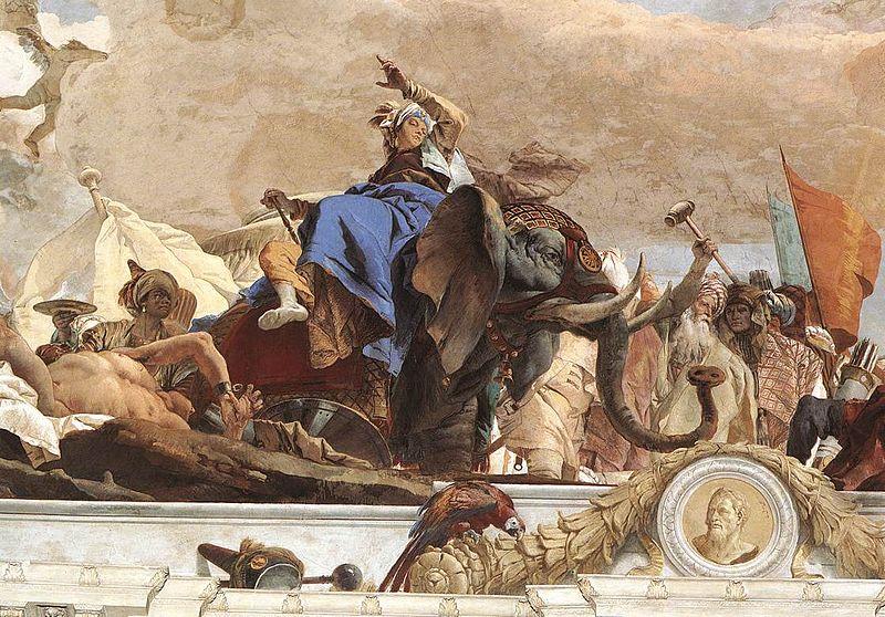 Giovanni Battista Tiepolo Apollo and the Continents